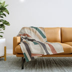Labyrinth #1 Throw Blanket Gallery Image 1