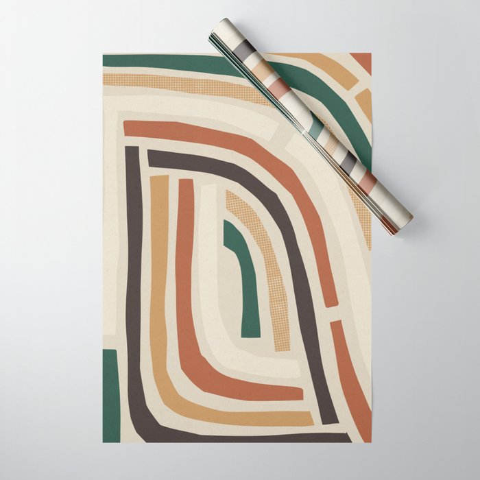 Labyrinth #1 Wrapping Paper Gallery Image 1