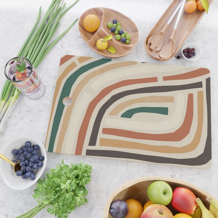 Labyrinth #1 Cutting Board Gallery Image 2