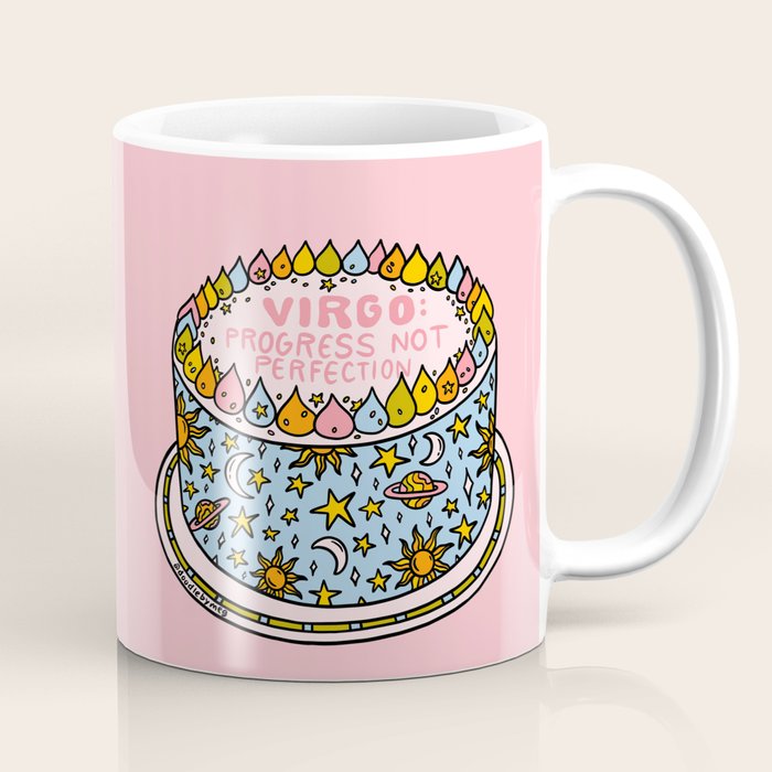 Virgo Cake Coffee Mug Gallery Image 1