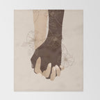Stronger Together Throw Blanket Gallery Image 2