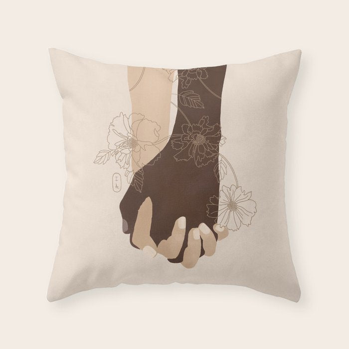 Stronger Together Throw Pillow Gallery Image 1