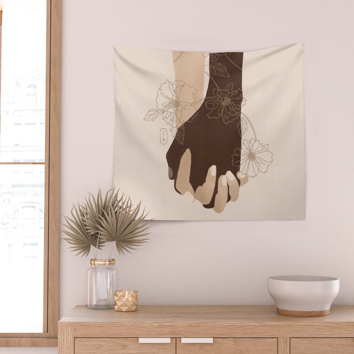 Stronger Together Wall Tapestry Gallery Image 2