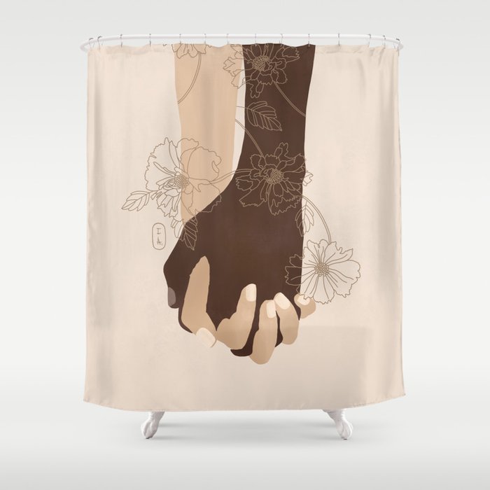 Stronger Together Shower Curtain Gallery Image 1