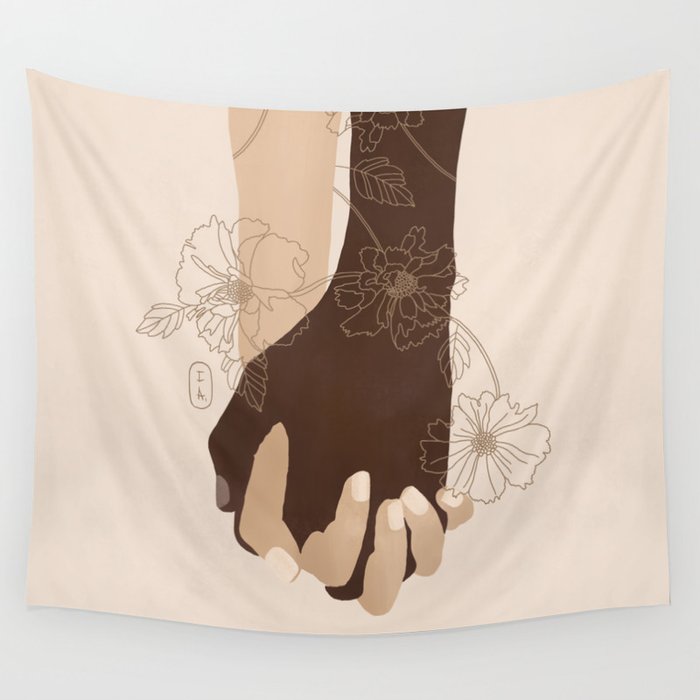 Stronger Together Wall Tapestry Gallery Image 1