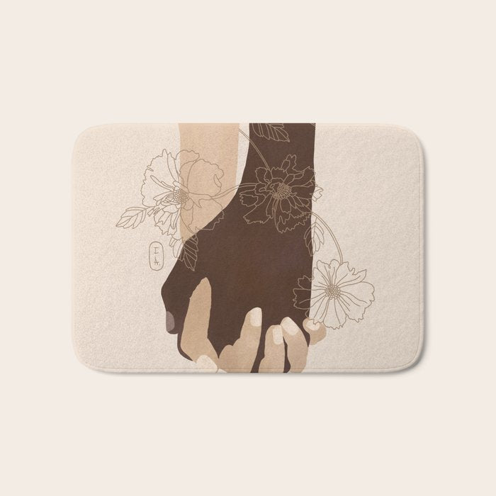 Stronger Together Bath Mat Gallery Image 1