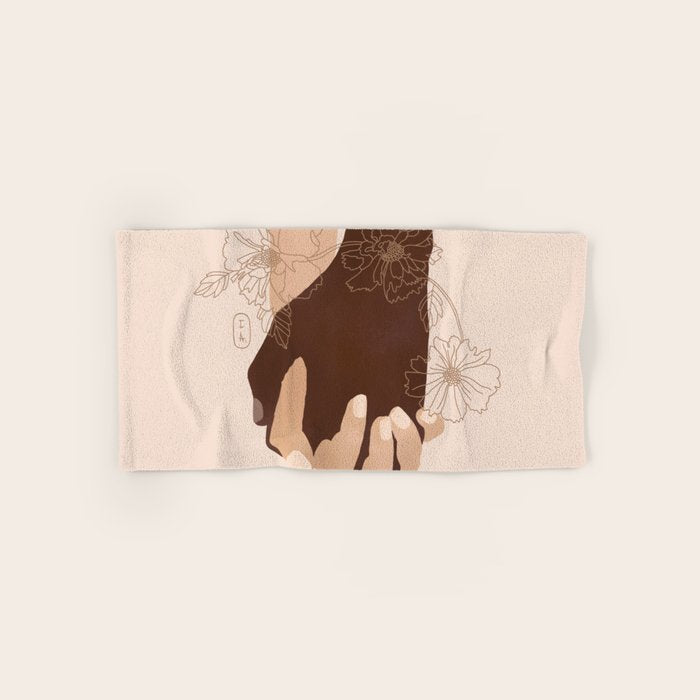 Stronger Together Bath Towel Gallery Image 1