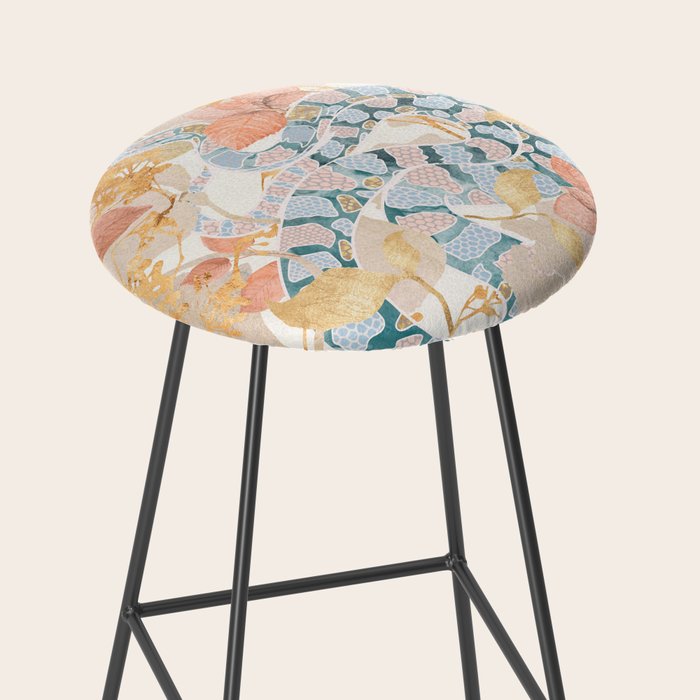 Coral Spring Garden Stool Gallery Image 2