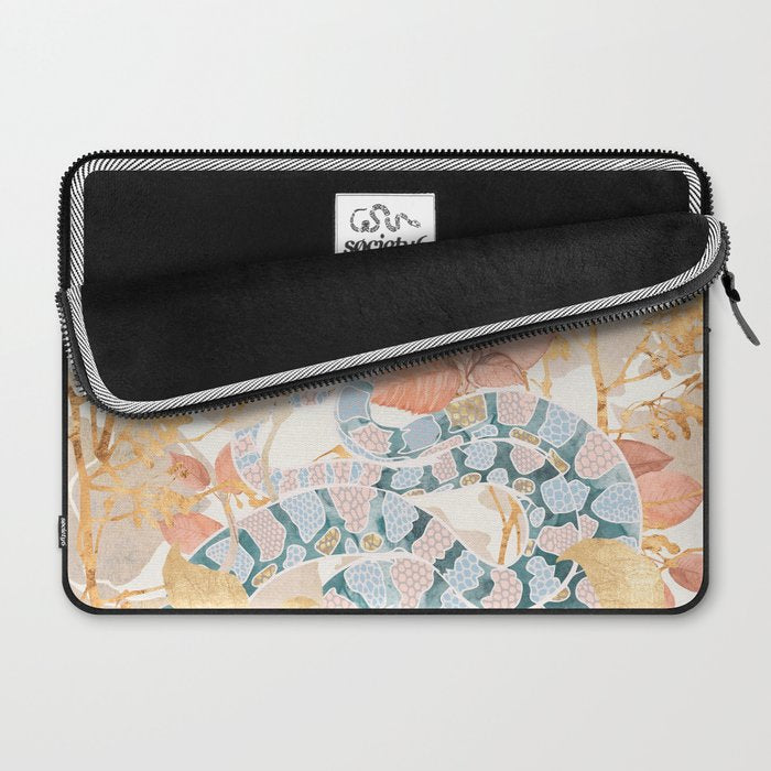 Coral Spring Garden Laptop Sleeve Gallery Image 2