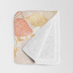 Coral Spring Garden Throw Blanket Gallery Image 3