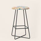 Coral Spring Garden Stool Gallery Image 1