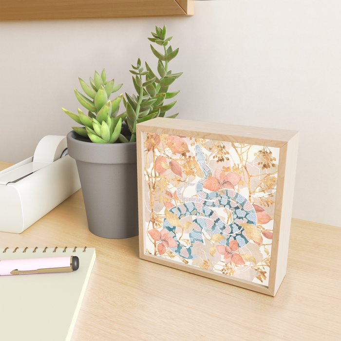 Coral Spring Garden Mini Art Print Gallery Image 2