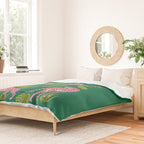 The Stare: Pop Tropical Edition Duvet Cover Gallery Image 2