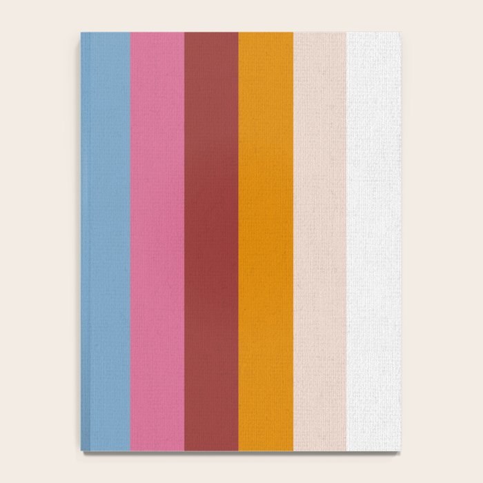 Modern Abstract Rainbow Notebook Gallery Image 4
