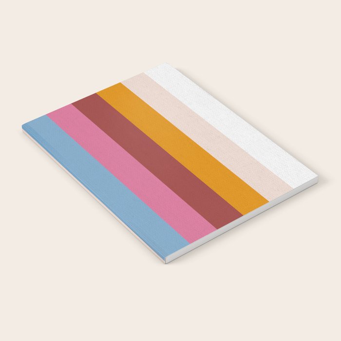Modern Abstract Rainbow Notebook Gallery Image 2