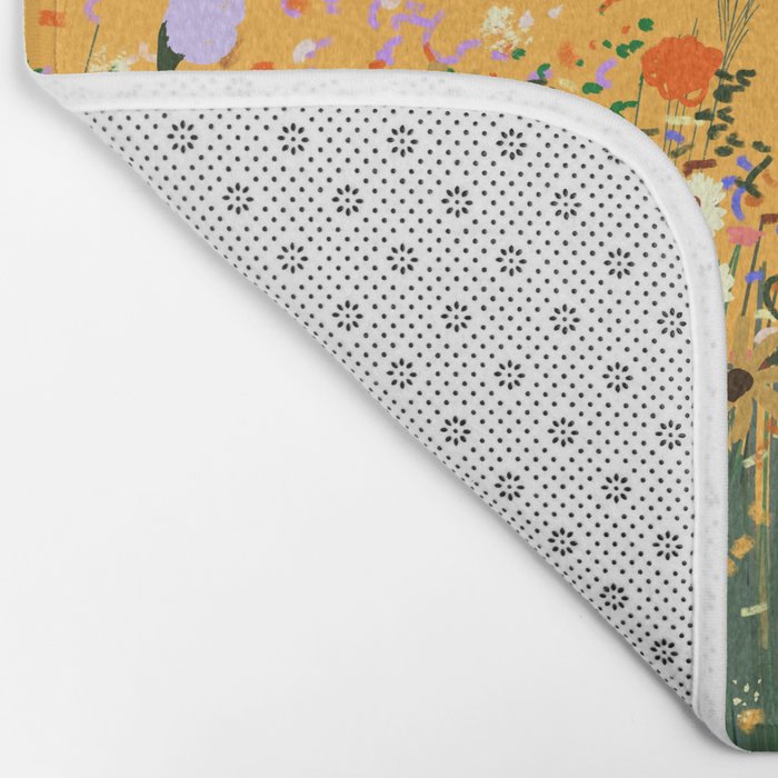 Meadow in summer yellow  Bath Mat Gallery Image 2