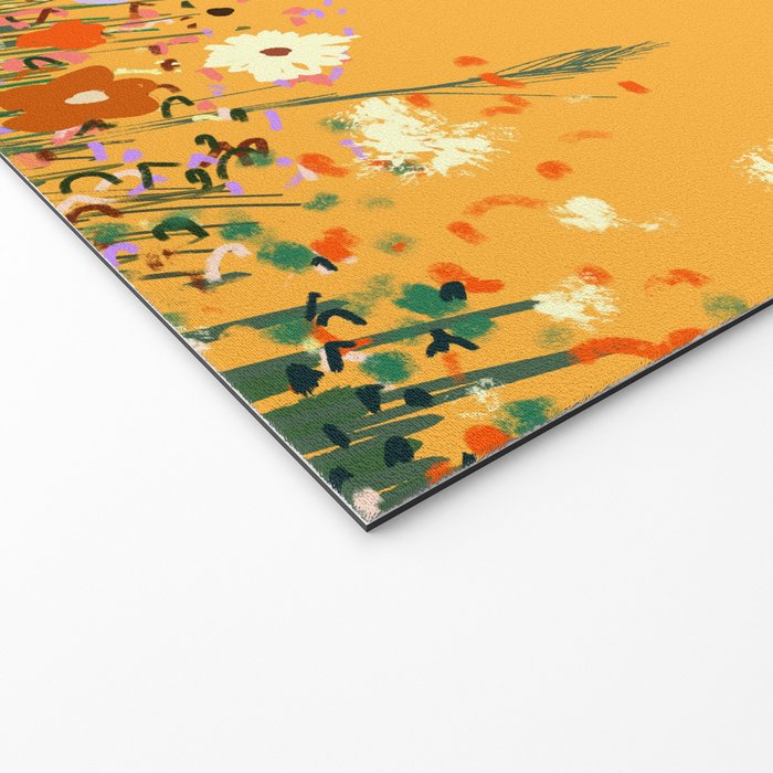 Meadow in summer yellow  Welcome Mat Gallery Image 2