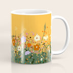 Meadow in summer yellow  Coffee Mug Gallery Image 1