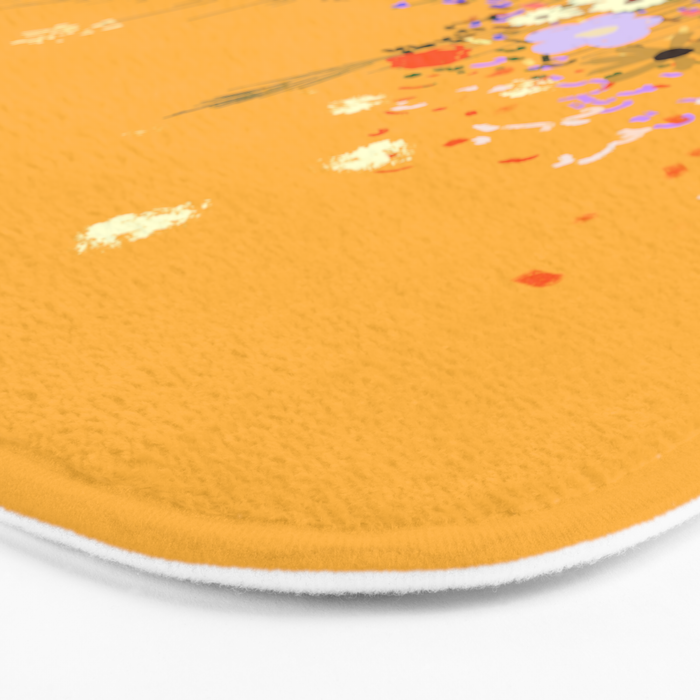 Meadow in summer yellow  Bath Mat Gallery Image 3
