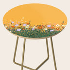 Meadow in summer yellow  Side Table Gallery Image 2