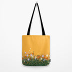 Meadow in summer yellow  Tote Bag Gallery Image 2