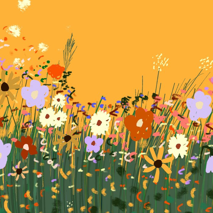 Meadow in summer yellow  Coffee Mug Gallery Image 2