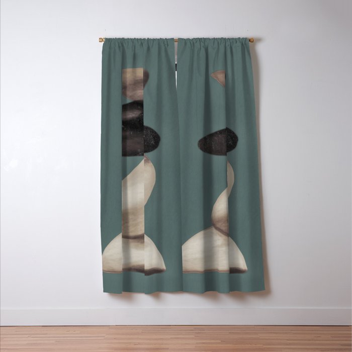 Stones 2 Window Curtain Gallery Image 3