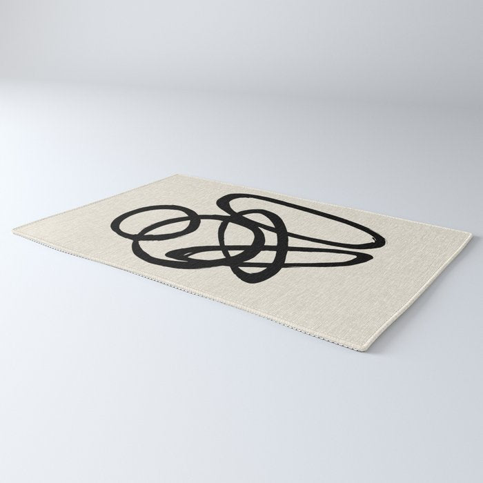 Converging Orbit Rug Gallery Image 3