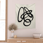 Converging Orbit Wall Tapestry Gallery Image 2