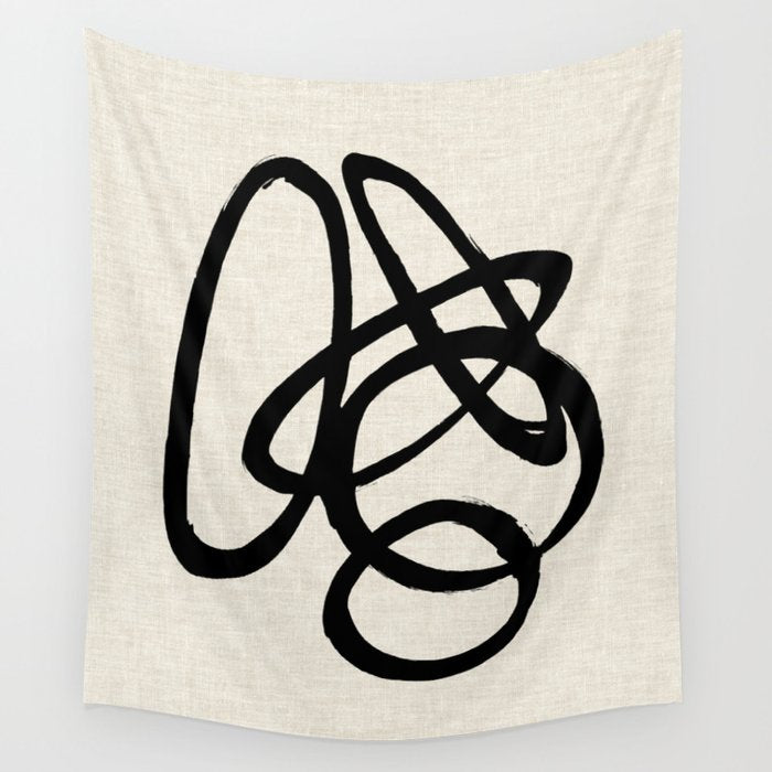 Converging Orbit Wall Tapestry Gallery Image 4
