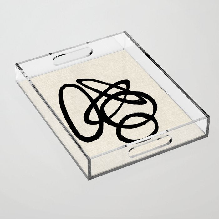 Converging Orbit Acrylic Tray Gallery Image 1