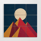 The great pyramids Wood Wall Art Gallery Image 1