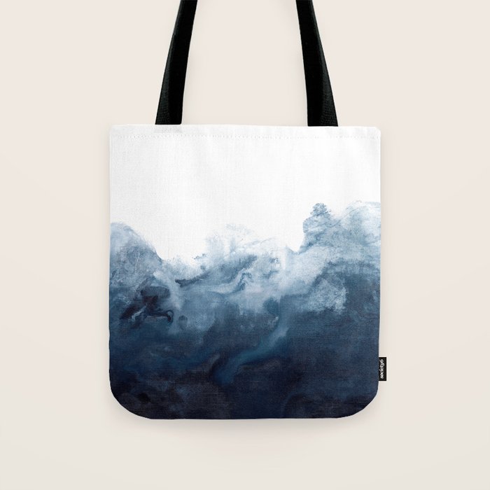 Indigo Depths No. 2 Tote Bag Gallery Image 1