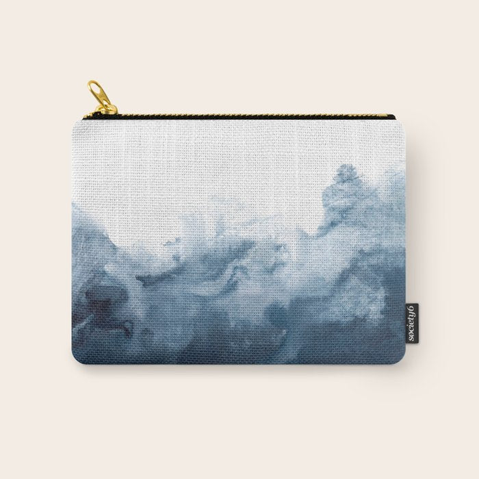 Indigo Depths No. 2 Carry All Pouch Gallery Image 1