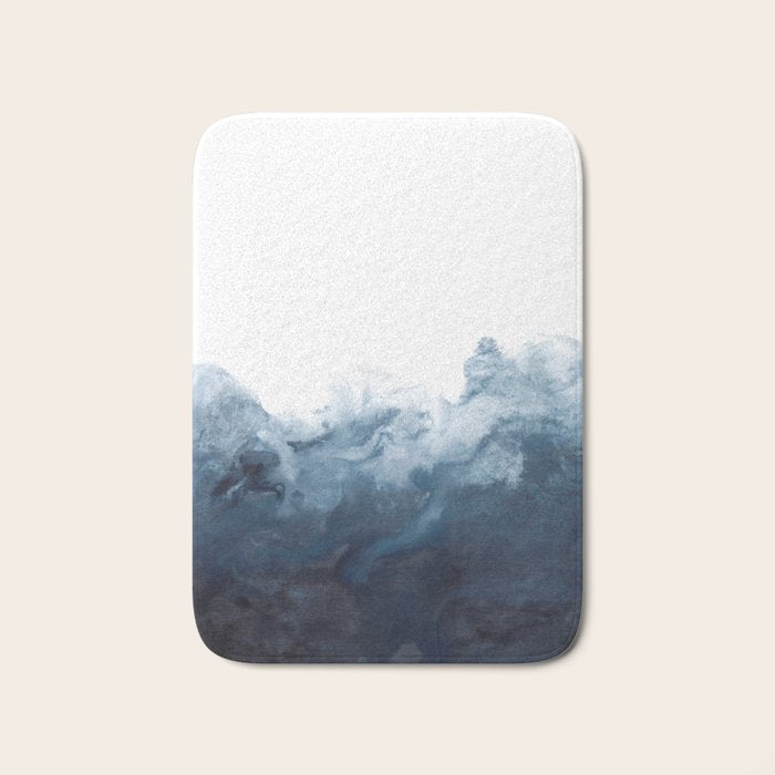 Indigo Depths No. 2 Bath Mat Gallery Image 1