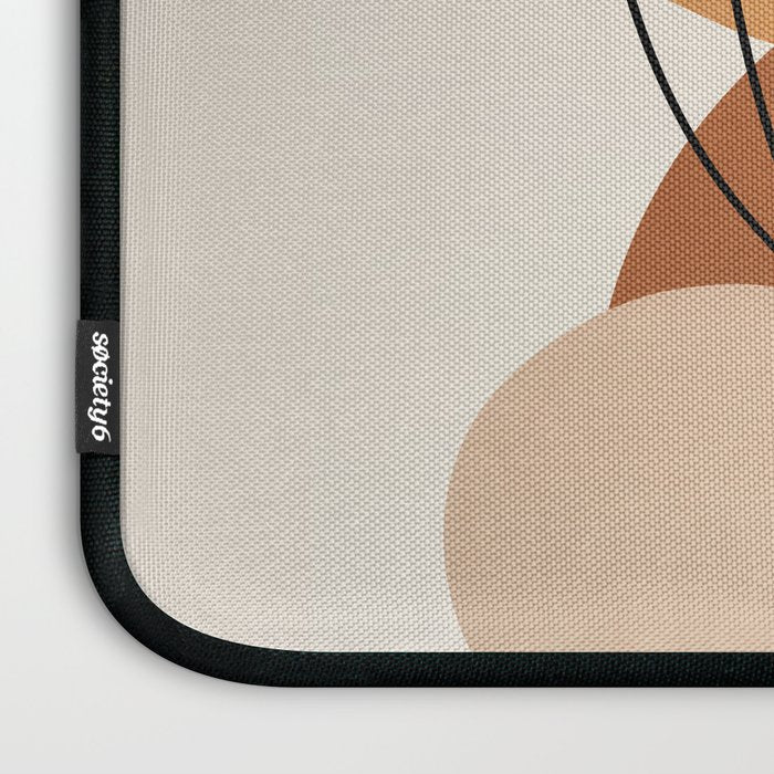 Abstract Clay Faces I Laptop Sleeve Gallery Image 3