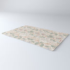 William Morris Vintage Strawberry Thief Soft Cream Pattern Rug Gallery Image 3