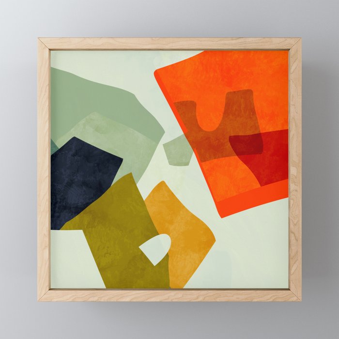 bric a brac mid century III Mini Art Print Gallery Image 1