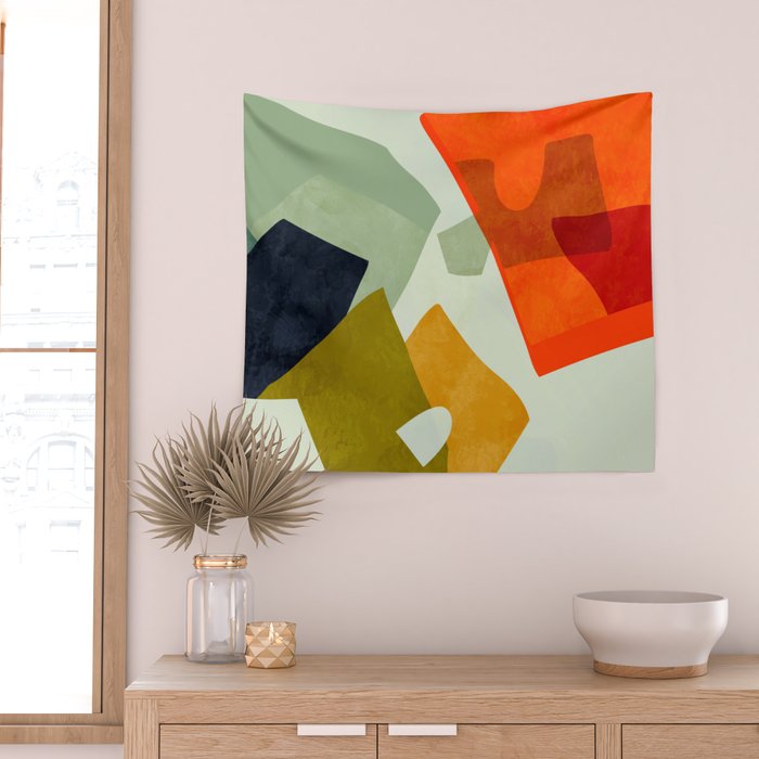bric a brac mid century III Wall Tapestry Gallery Image 2