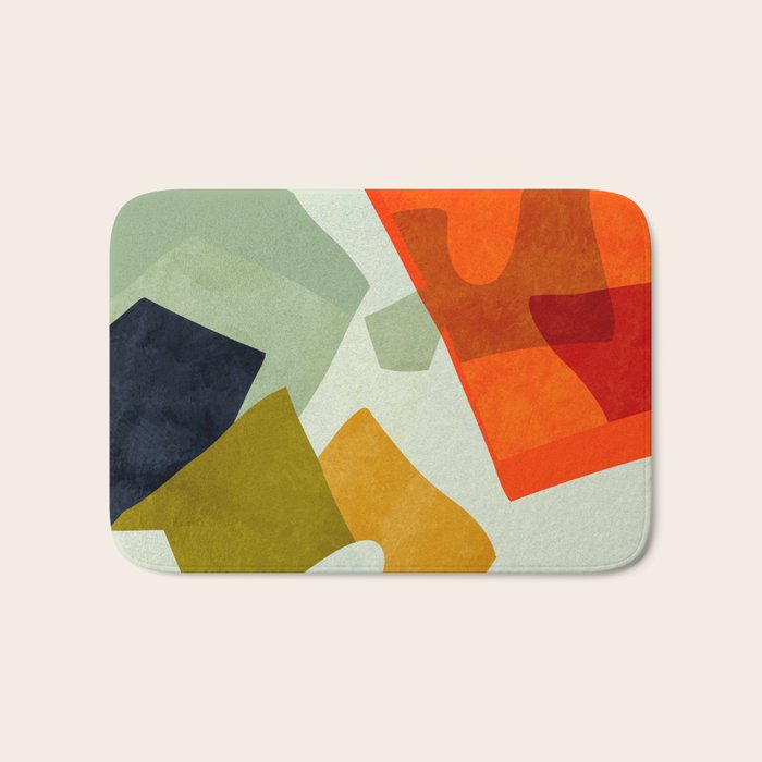 bric a brac mid century III Bath Mat Gallery Image 1