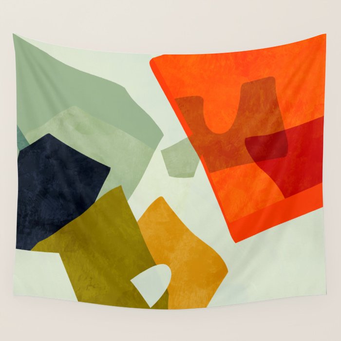 bric a brac mid century III Wall Tapestry Gallery Image 4