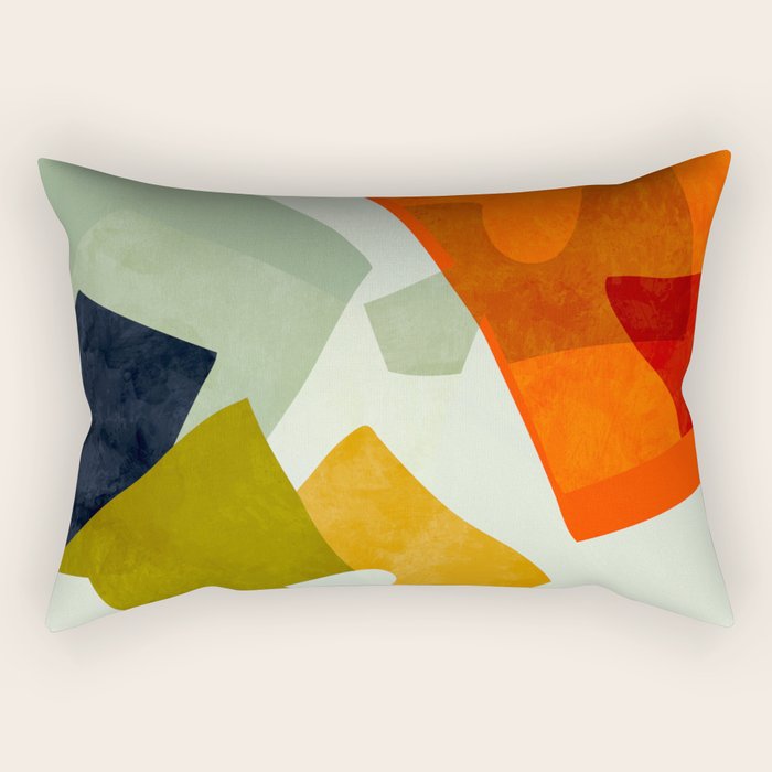 bric a brac mid century III Rectangular Pillow Gallery Image 1