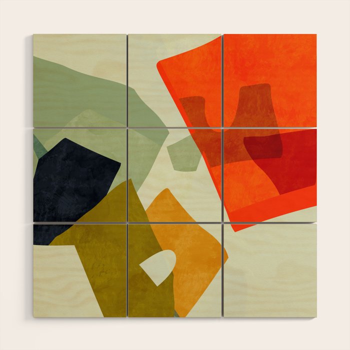 bric a brac mid century III Wood Wall Art Gallery Image 1