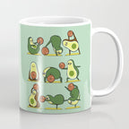 Avocado Yoga With The Seed Coffee Mug Gallery Image 1