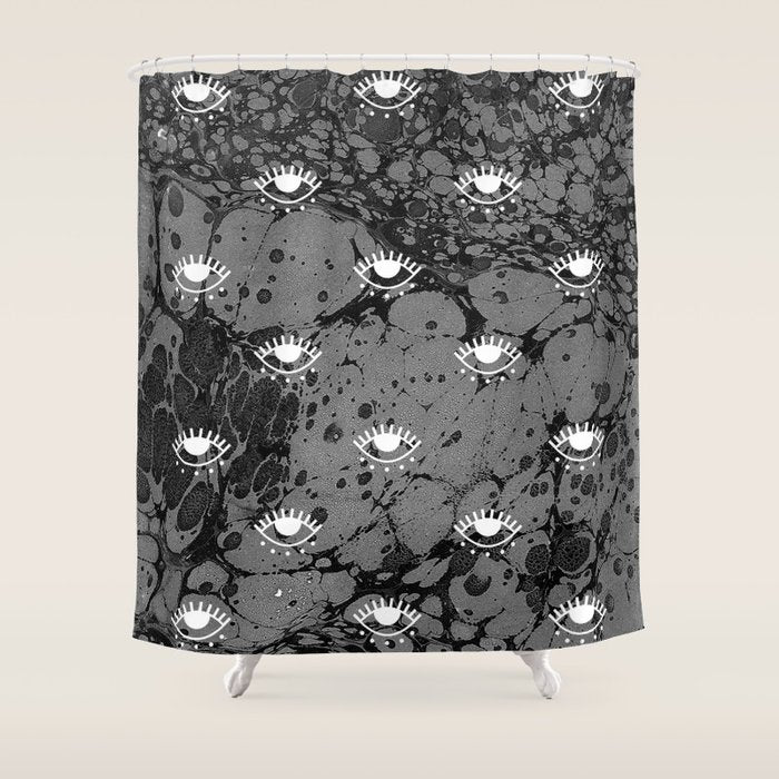 RUNNING UP THAT HILL Shower Curtain Gallery Image 1