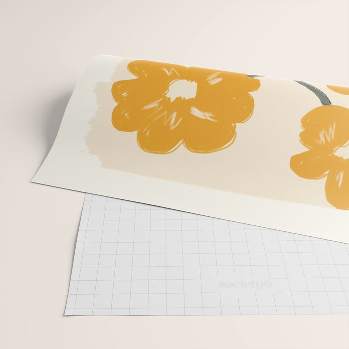 Modern Botanicals No 7 Wrapping Paper Gallery Image 2