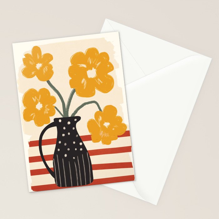 Modern Botanicals No 7 Stationery Card Gallery Image 2