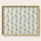 Whimsical Rhinoceros Serving Tray Gallery Image 1