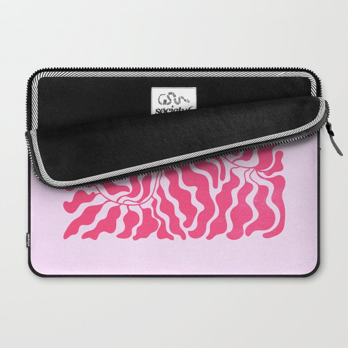 Wild Ferns: Wine Edition Laptop Sleeve Gallery Image 2