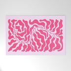 Wild Ferns: Wine Edition Welcome Mat Gallery Image 1